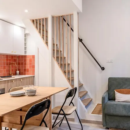 Apartment 2 Pieces Dans Le Vieux - A 3 Min De La Et Du Celebre Cours Saleya